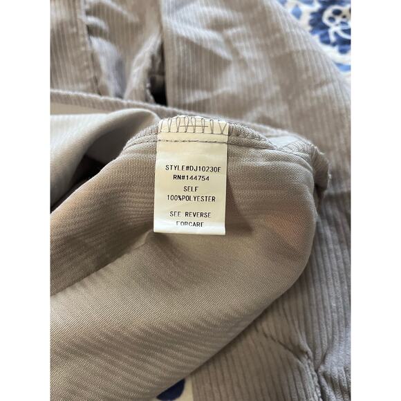 Davi & Dani | Women's Size M Rock & Roll Corduroy Shacket Gray - Picture 6 of 6